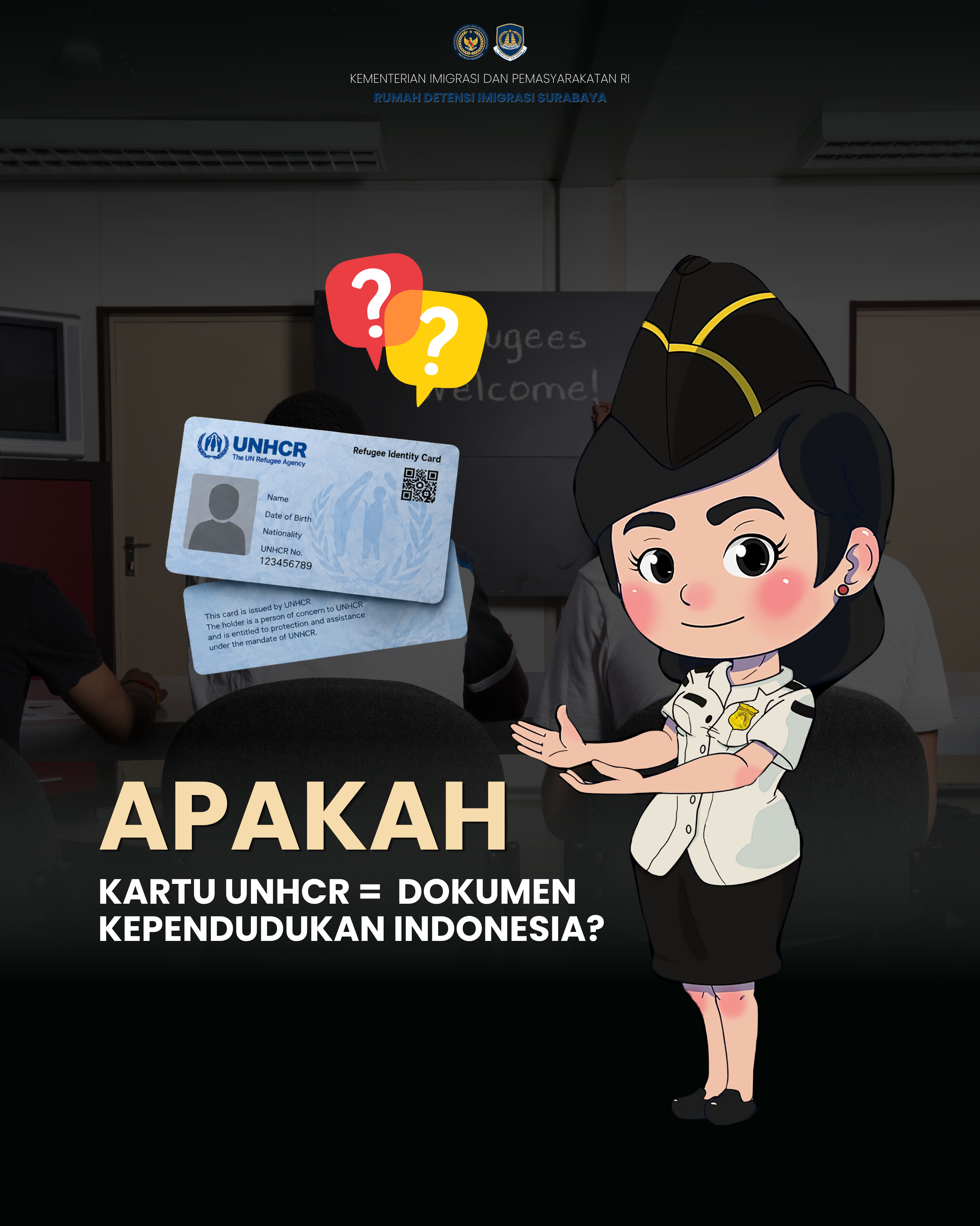 Kartu UNHCR Bukan KTP: Kenali Fungsi dan Ketentuannya