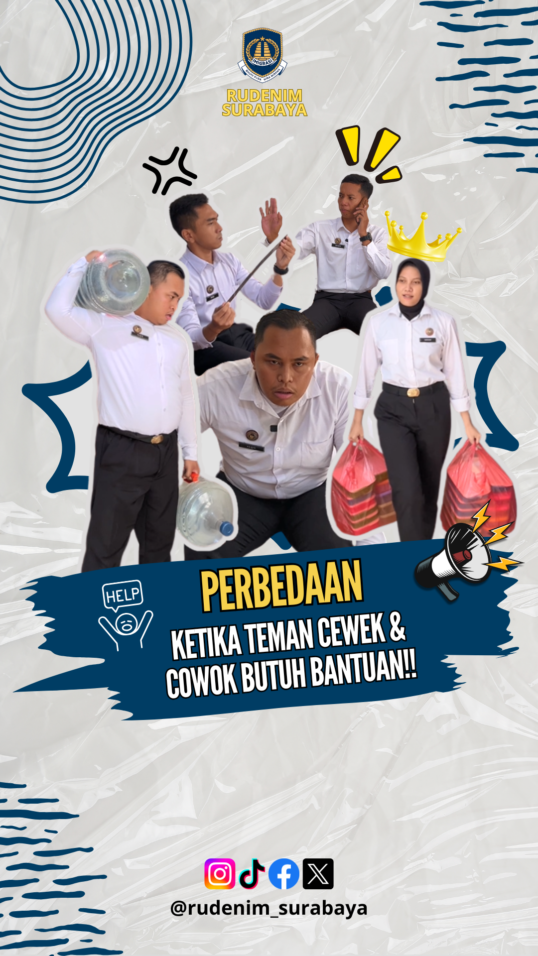 Perbedaan teman cewek dan cowok ketika diminta bantuan