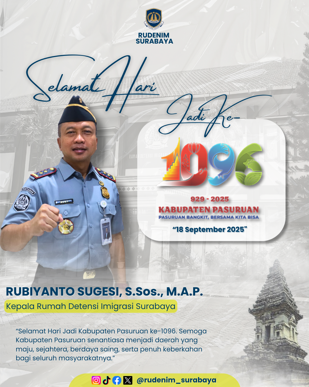 Hari Jadi Kab. Pasuruan 3 x 4