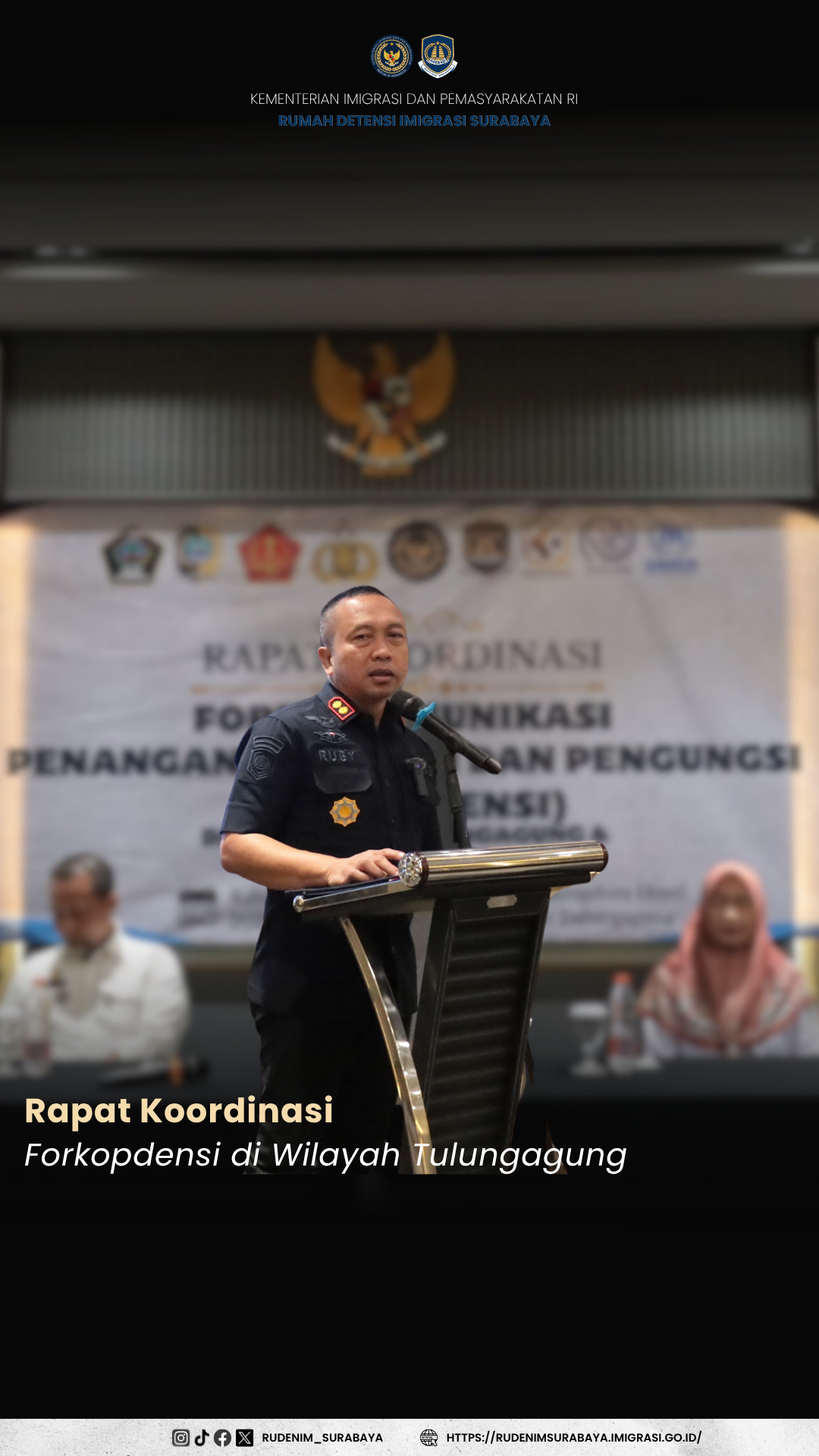 RAPAT KOORDINASI FORKOPDENSI DI WILAYAH TULUNGAGUNG