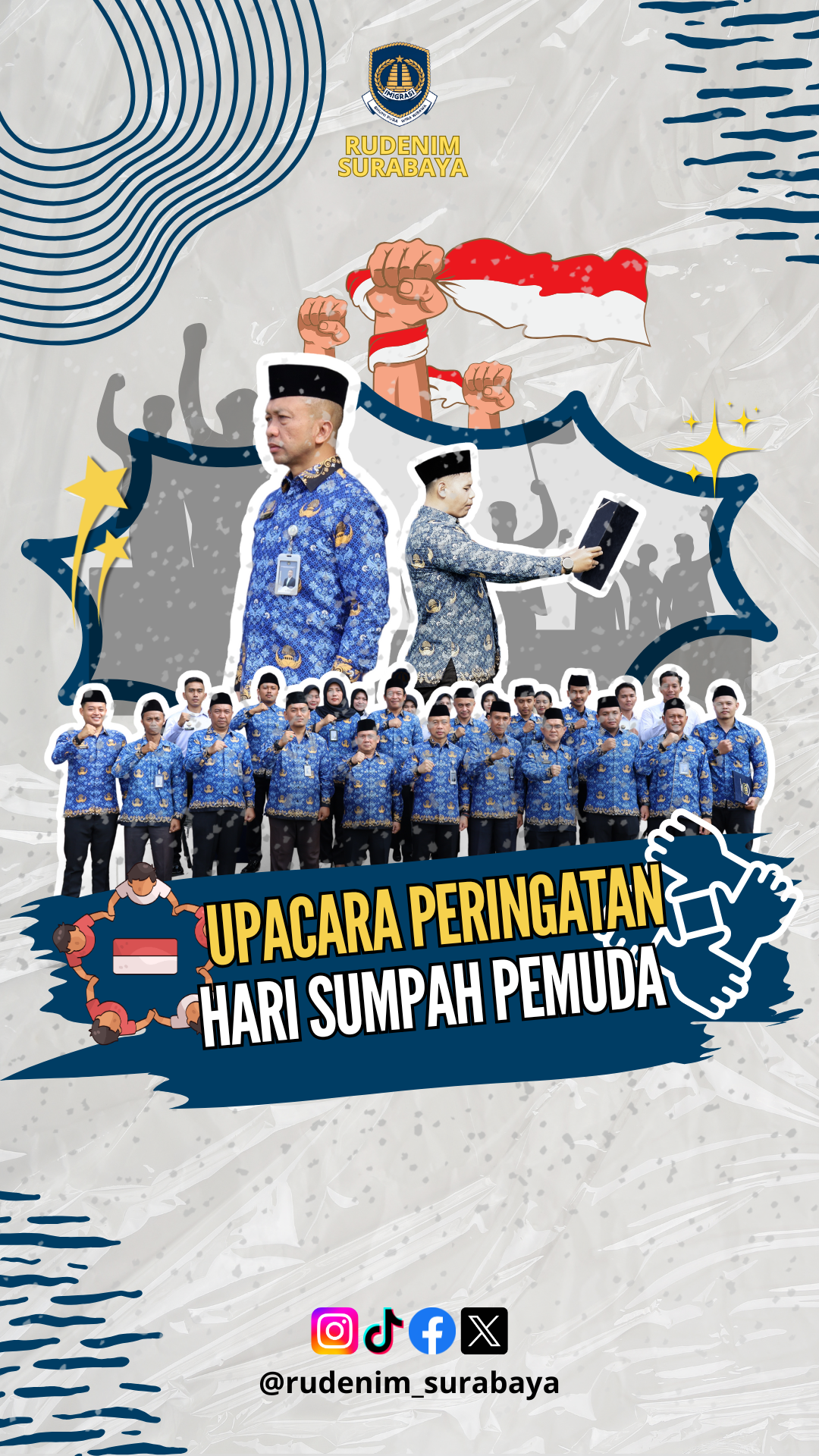 Thumbnail Konten Upacara Hari peringatan sumpah pemuda