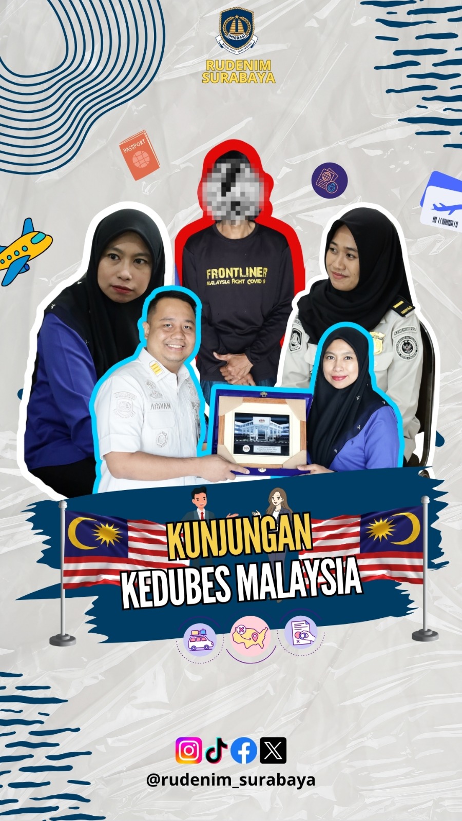 KUNJUNGAN KEDUTAAN BESAR MALAYSIA